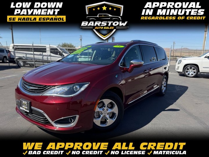 2018 CHRYSLER PACIFICA HYBRID for sale in BARSTOW
