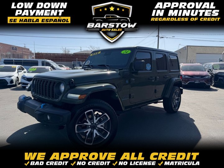 2024 JEEP WRANGLER 4XE for sale in BARSTOW