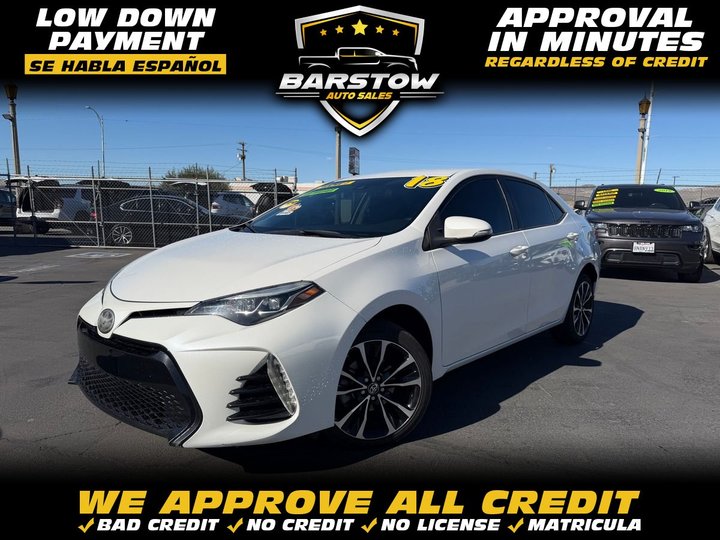 2018 TOYOTA COROLLA for sale in BARSTOW