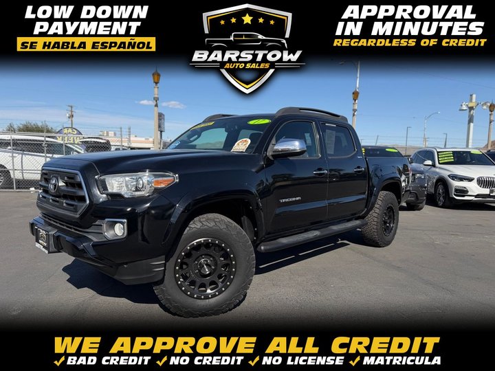 2017 TOYOTA TACOMA DOUBLE CAB for sale in BARSTOW