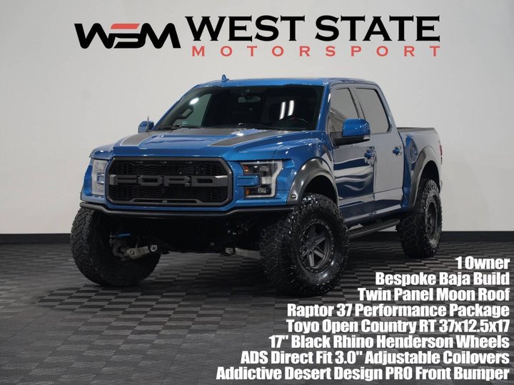 FORD PERFORMANCE BLUE, 2019 FORD F150 SUPERCREW CAB Image 