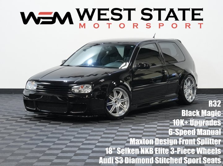 BLACK, 2004 VOLKSWAGEN R32 Image 