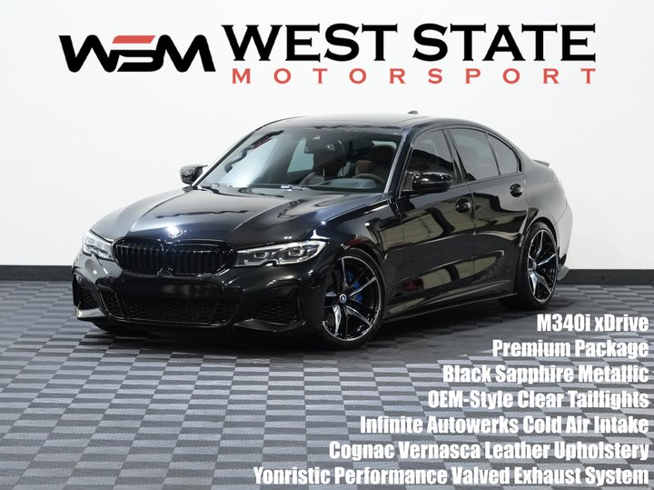 BLACK, 2020 BMW 3 SERIES Image 