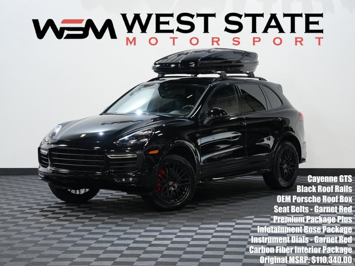 BLACK, 2016 PORSCHE CAYENNE Image 