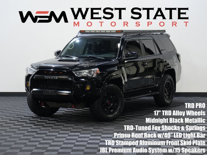 2020 TOYOTA 4RUNNER for sale in FEDERAL WAY