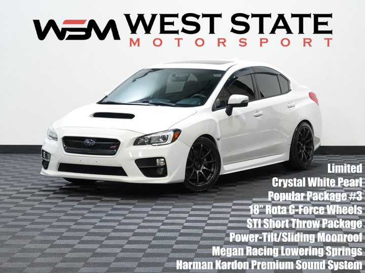2017 SUBARU WRX for sale in FEDERAL WAY