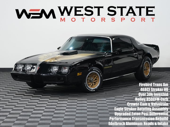 BLACK, 1979 PONTIAC FIREBIRD TRANS AM Image 