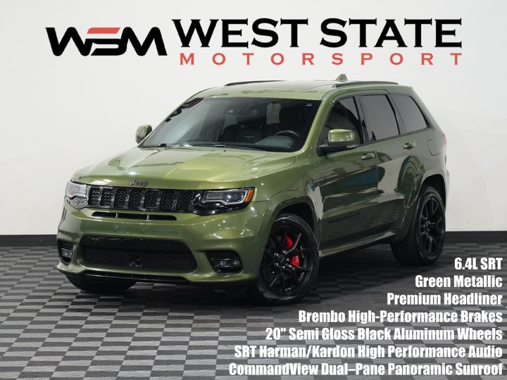 GREEN, 2021 JEEP GRAND CHEROKEE Image 