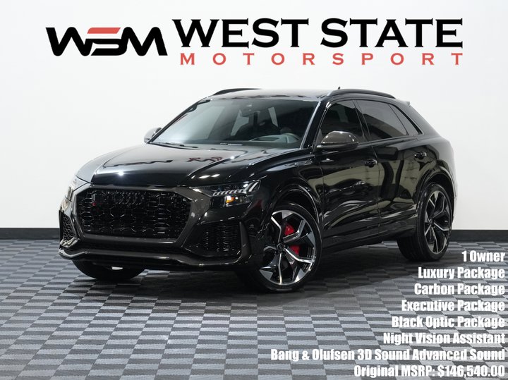 BLACK, 2024 AUDI RS Q8 Image 