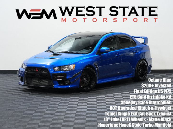 2015 MITSUBISHI LANCER EVOLUTION for sale in FEDERAL WAY