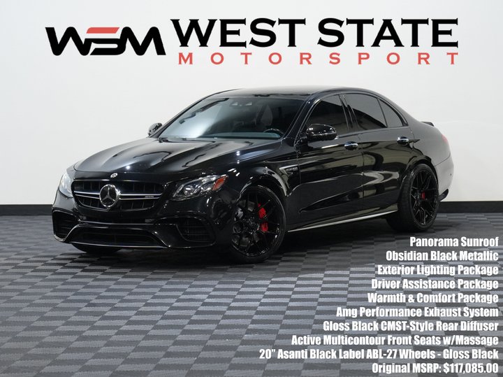 2019 MERCEDES-BENZ MERCEDES-AMG E-CLASS for sale in FEDERAL WAY