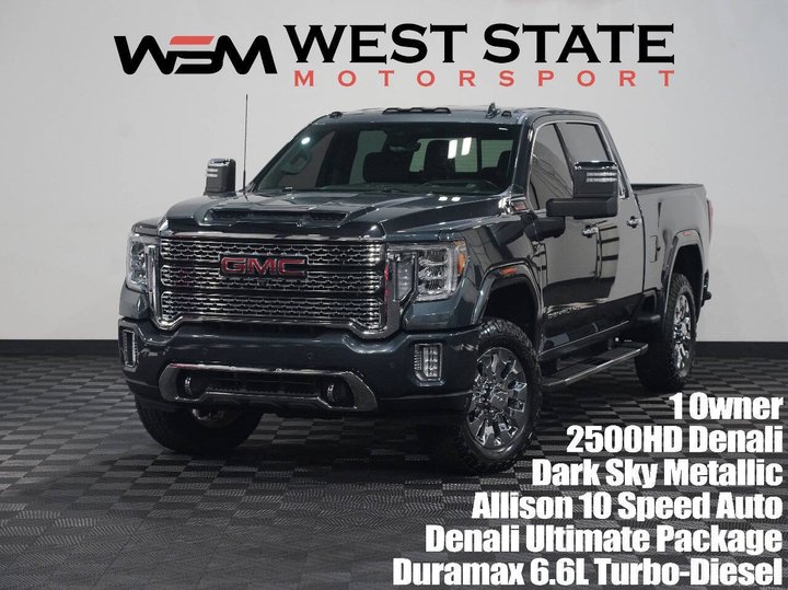 DARK SKY METALLIC, 2020 GMC SIERRA 2500 HD CREW CAB Image 