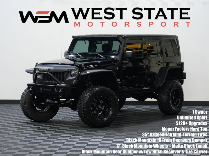2014 JEEP WRANGLER for sale in FEDERAL WAY