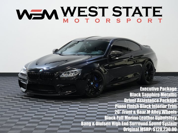 2014 BMW M6 for sale in FEDERAL WAY