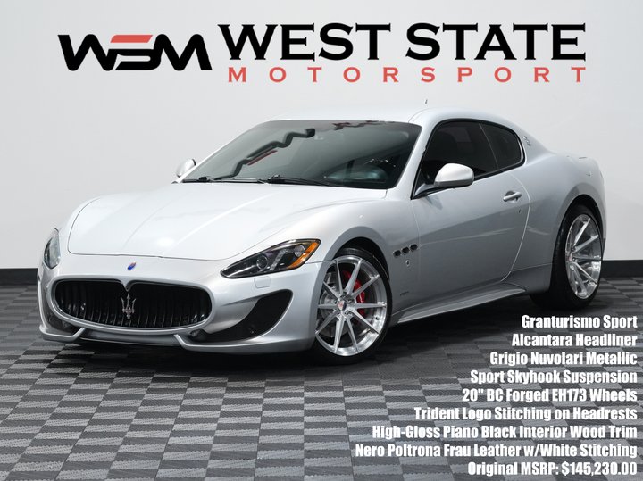 SILVER, 2015 MASERATI GRANTURISMO Image 