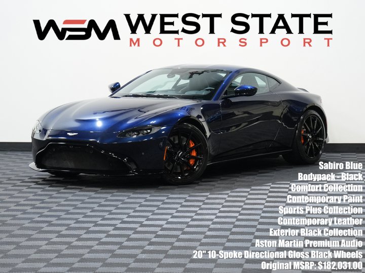 BLUE, 2020 ASTON MARTIN VANTAGE Image 