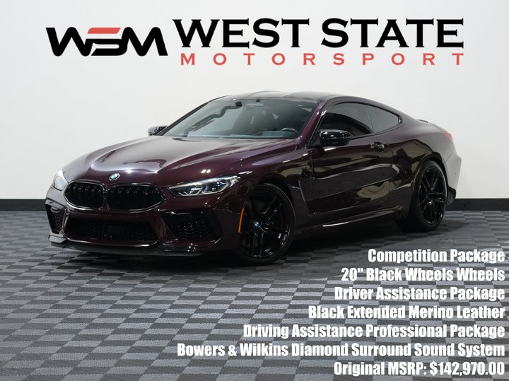 2022 BMW M8 for sale in FEDERAL WAY