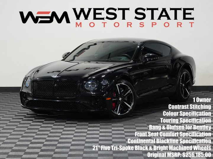 BLACK, 2022 BENTLEY CONTINENTAL GT Image 