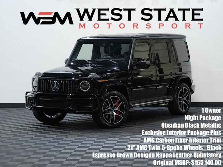 2019 MERCEDES-BENZ MERCEDES-AMG G-CLASS for sale in FEDERAL WAY