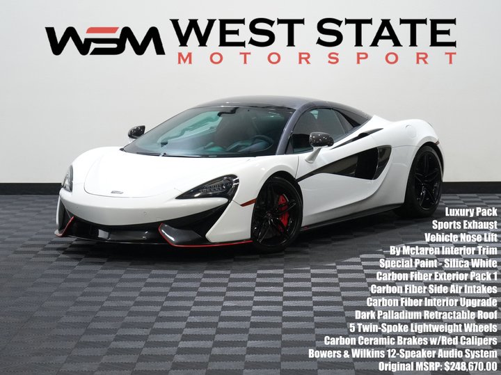 2018 MCLAREN 570S for sale in FEDERAL WAY