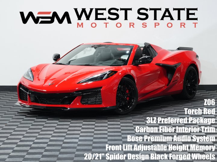 RED, 2024 CHEVROLET CORVETTE Image 