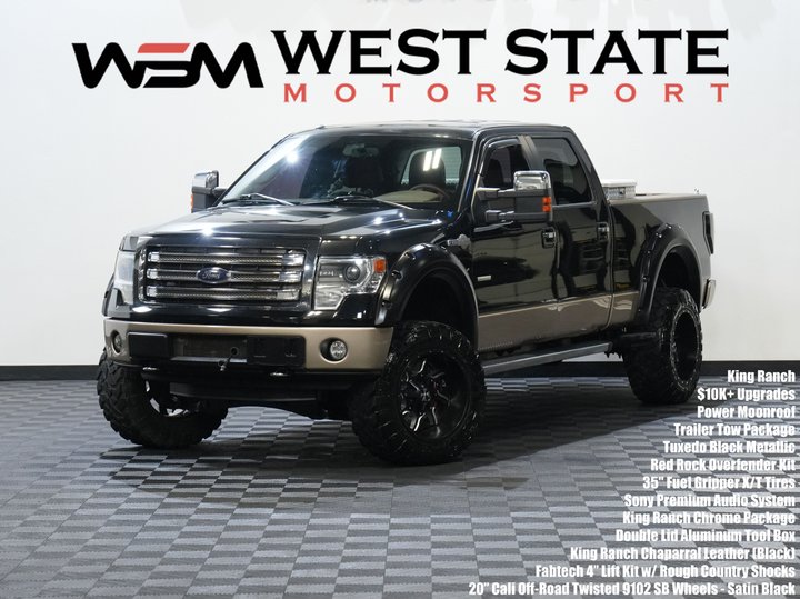 2013 FORD F150 SUPERCREW CAB for sale in FEDERAL WAY