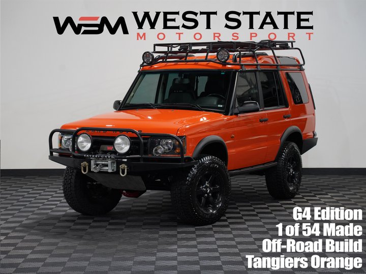 ORANGE, 2003 LAND ROVER DISCOVERY Image 