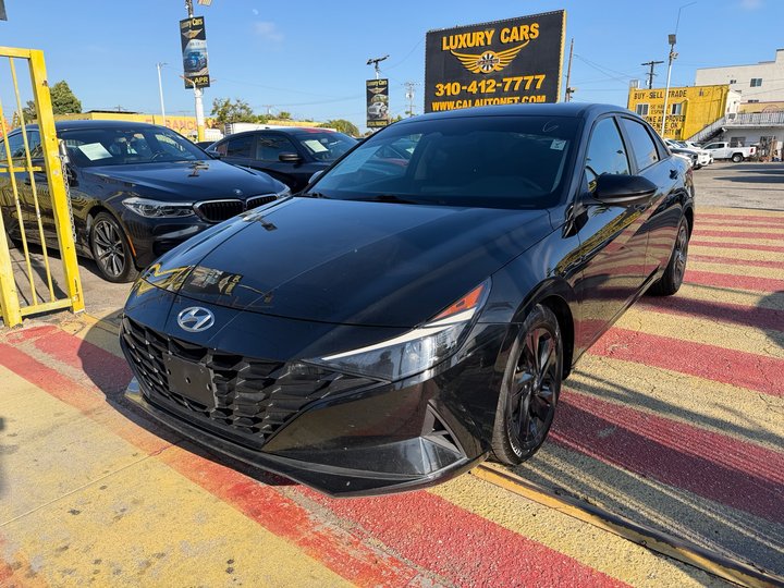 2022 HYUNDAI ELANTRA for sale in INGLEWOOD