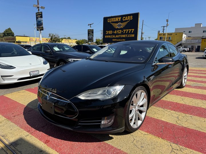 2013 TESLA MODEL S for sale in INGLEWOOD