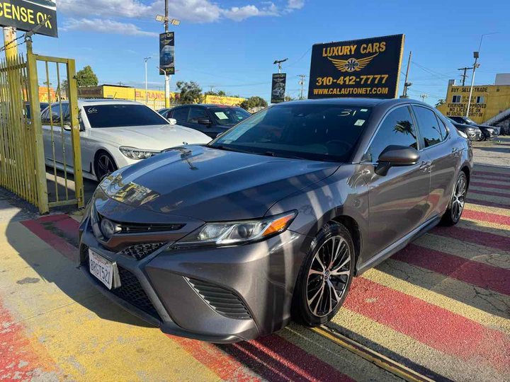 2020 TOYOTA CAMRY for sale in INGLEWOOD