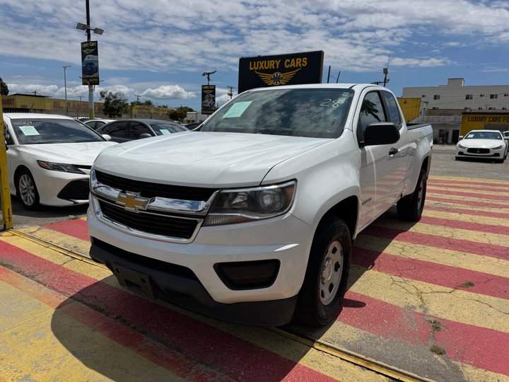 2016 CHEVROLET COLORADO EXTENDED CAB for sale in INGLEWOOD