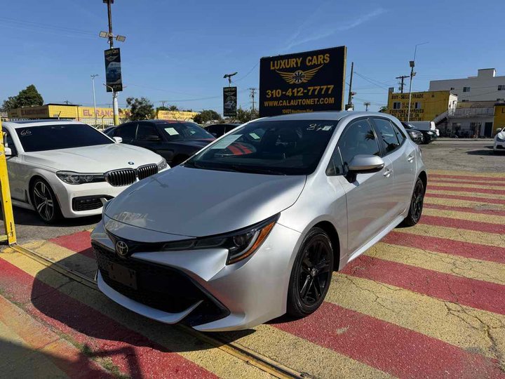 2022 TOYOTA COROLLA HATCHBACK for sale in INGLEWOOD