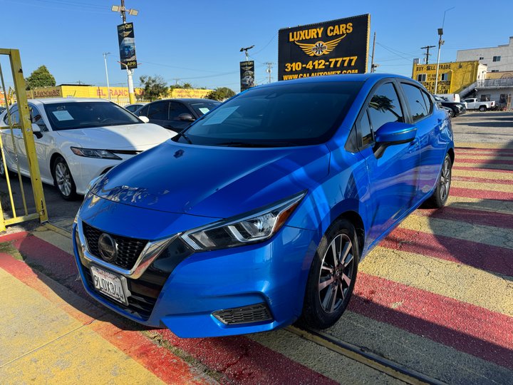 2021 NISSAN VERSA for sale in INGLEWOOD