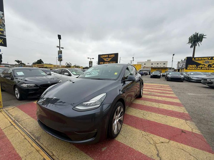 2021 TESLA MODEL Y for sale in INGLEWOOD