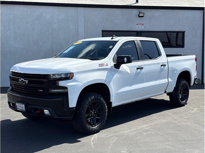 2021 CHEVROLET SILVERADO 1500 CREW CAB for sale in ESCONDIDO