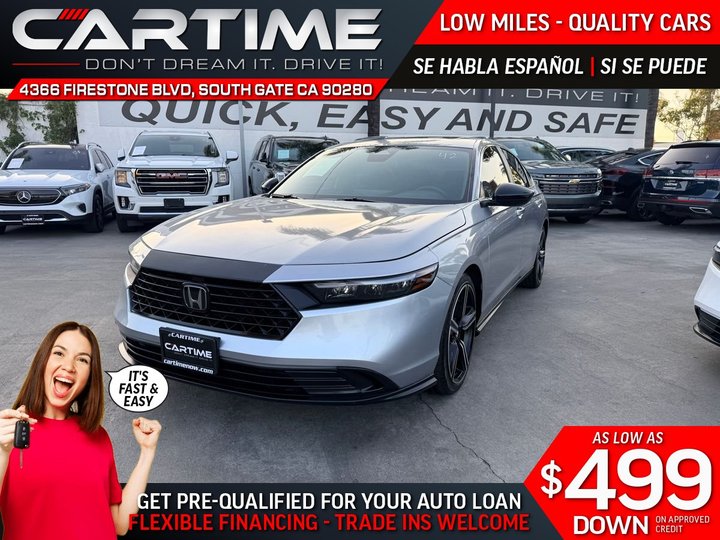 2025 HONDA ACCORD HYBRID SPORT for sale in SOUTH GATE