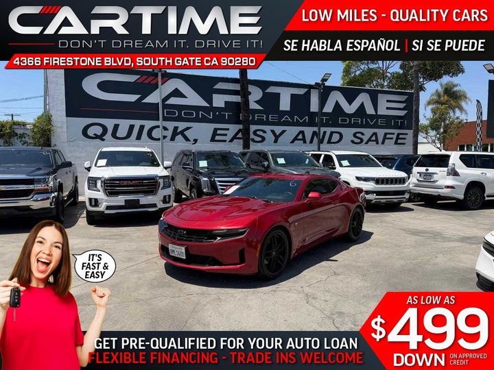 2020 CHEVROLET CAMARO LT COUPE 2D for sale in SOUTH GATE
