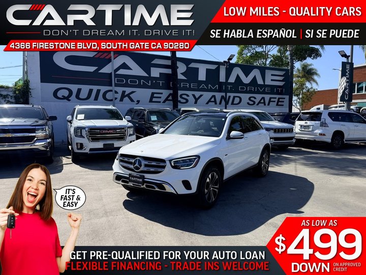 2020 MERCEDES-BENZ GLC 350E 4MATIC for sale in SOUTH GATE