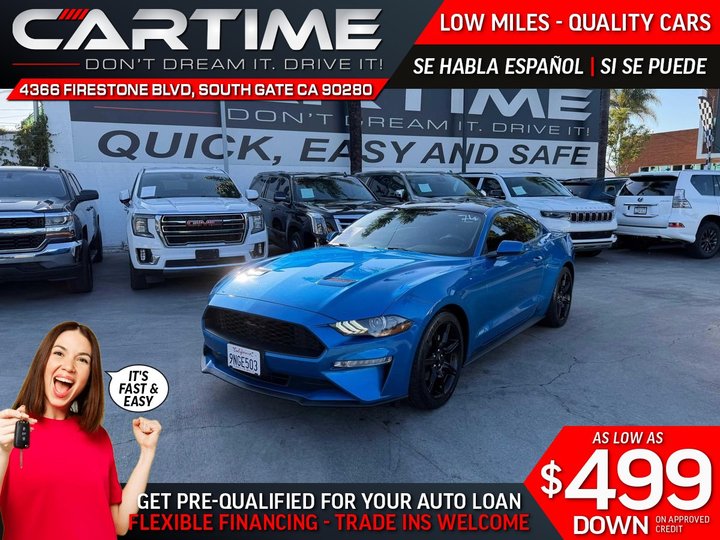 2020 FORD MUSTANG ECOBOOST PREMIUM COUPE 2D for sale in SOUTH GATE