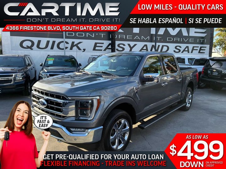 2023 FORD F150 SUPERCREW CAB for sale in SOUTH GATE