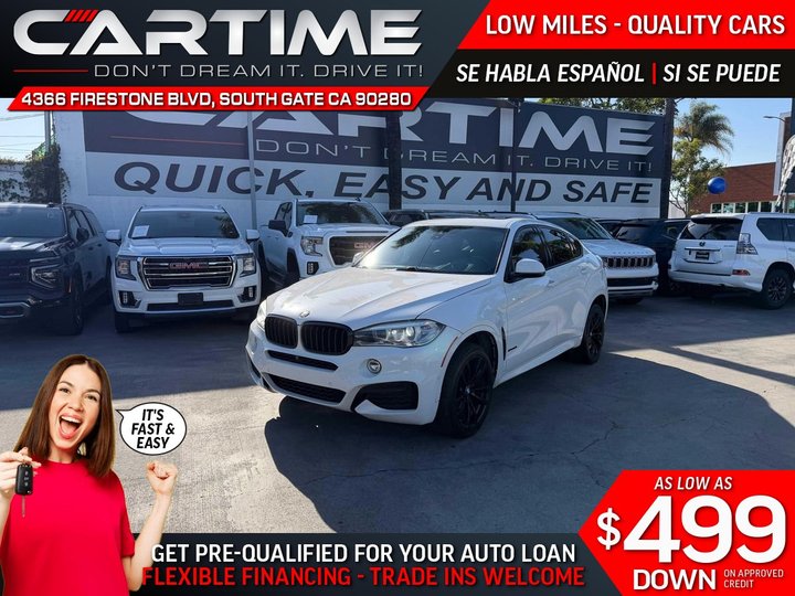 2019 BMW X6 XDRIVE50I M PACKAGE for sale in SOUTH GATE
