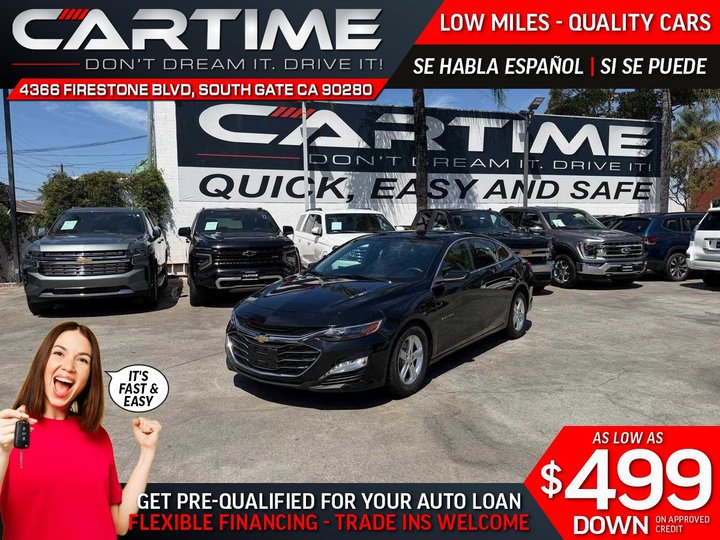 2022 CHEVROLET MALIBU LT for sale in SOUTH GATE