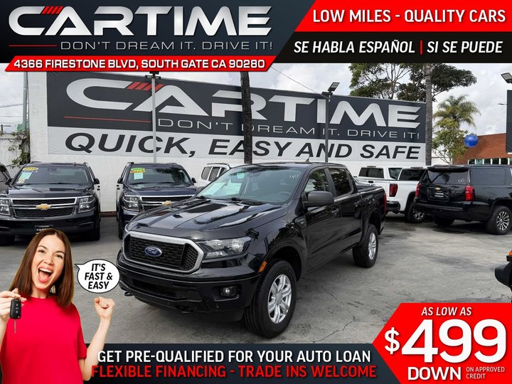 2019 FORD RANGER SUPERCREW for sale in SOUTH GATE