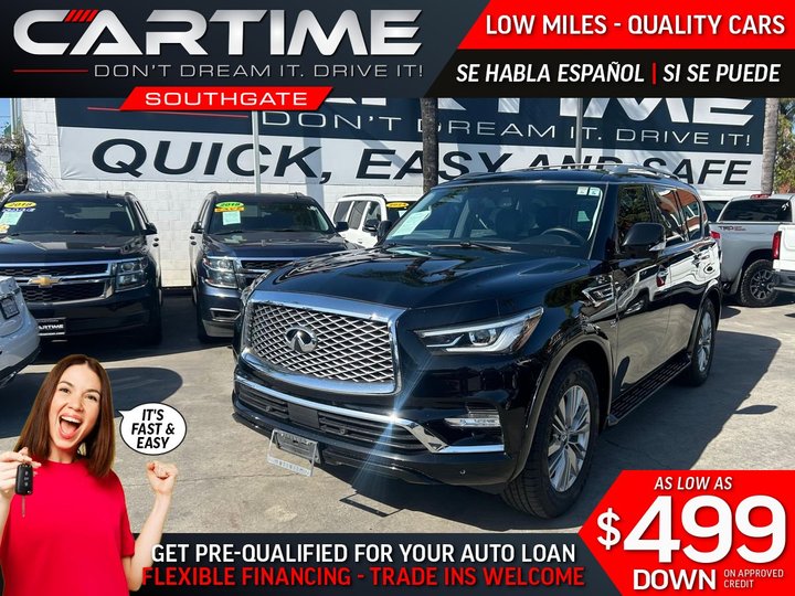 2018 INFINITI QX80 for sale in SOUTH GATE