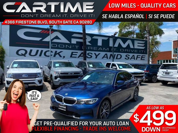 2019 BMW 3 SERIES 330I XDRIVE for sale in SOUTH GATE