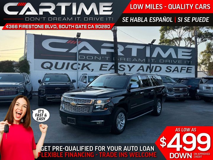 2019 CHEVROLET SUBURBAN LT 4WD for sale in SOUTH GATE
