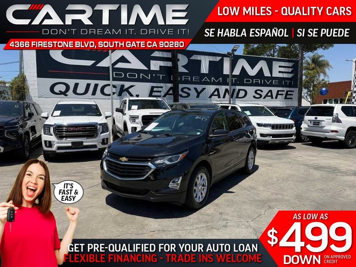 2019 CHEVROLET EQUINOX LT for sale in SOUTH GATE