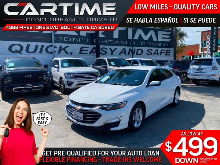 2019 CHEVROLET MALIBU LS for sale in SOUTH GATE