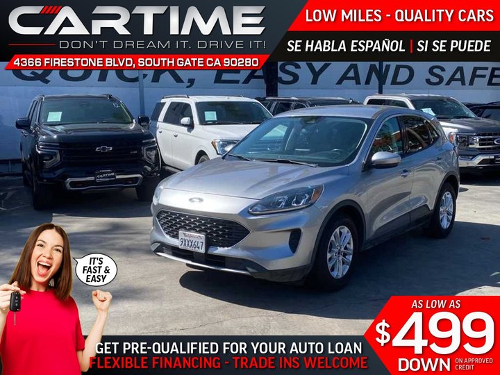 2021 FORD ESCAPE SE for sale in SOUTH GATE