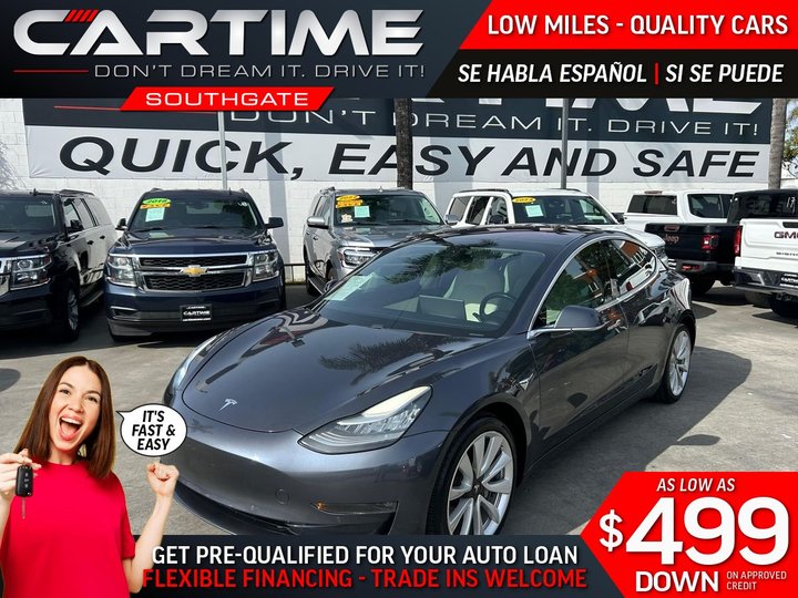 2018 TESLA MODEL 3 for sale in SOUTH GATE